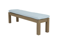 Sunset West Dining Bench in Coastal Teak