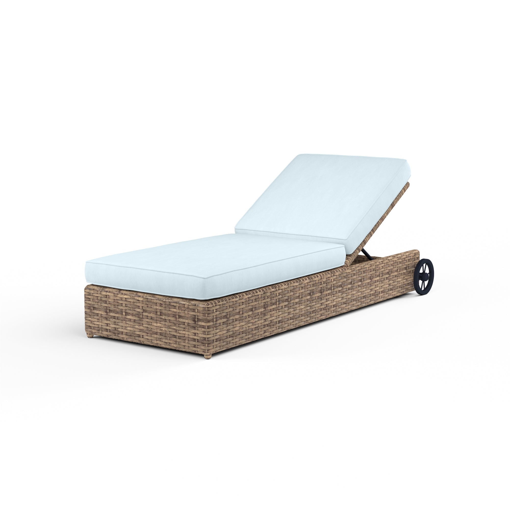 Sunset West Havana Adjustable Chaise with Cushion