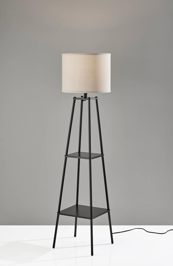 Adesso Adrian Shelf Floor Lamp