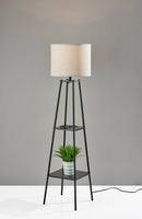 Adesso Adrian Shelf Floor Lamp