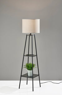 Adesso Adrian Shelf Floor Lamp
