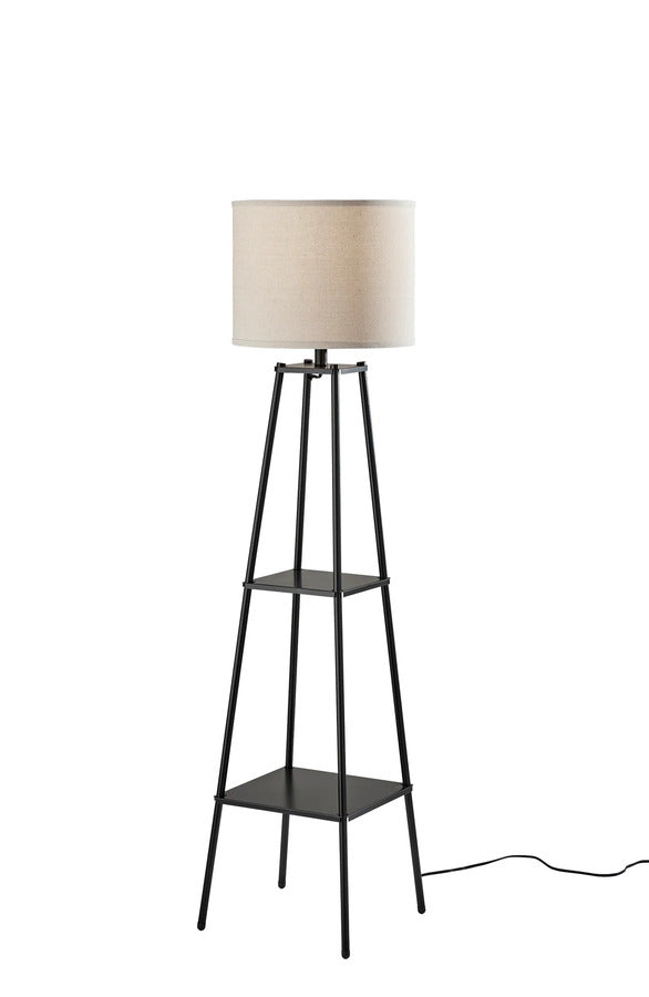 Adesso Adrian Shelf Floor Lamp