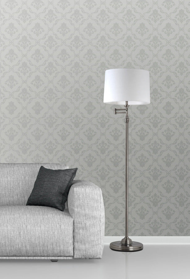 Adesso Aaron Swing Arm Floor Lamp
