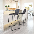 Zuo Modern Smart Barstool in Black