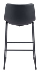 Zuo Modern Smart Barstool in Black