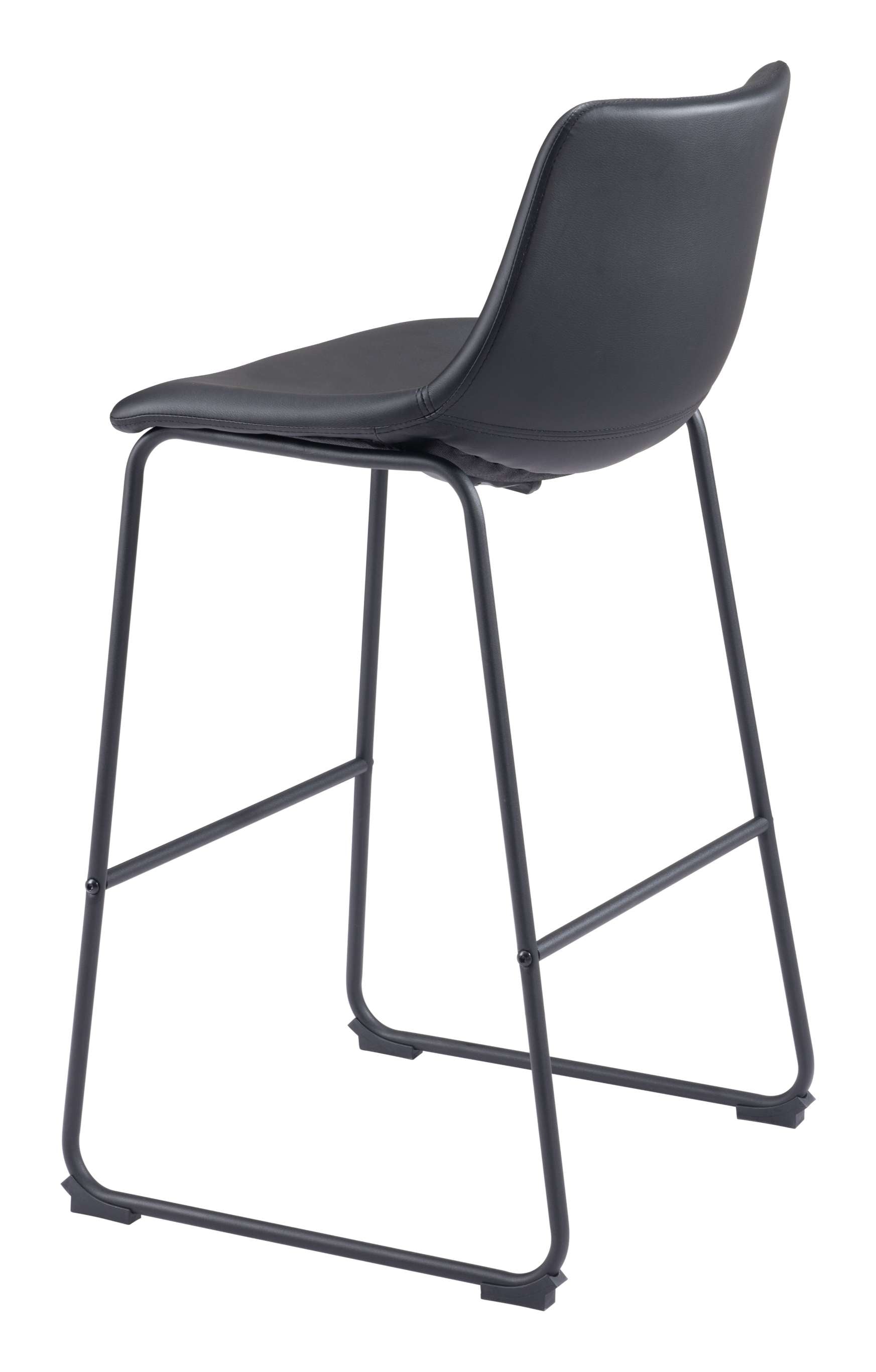 Zuo Modern Smart Barstool in Black