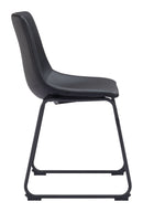 Zuo Modern Smart Dining Chair in Black/Ivory/Charcoal