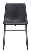 Zuo Modern Smart Dining Chair in Black/Ivory/Charcoal