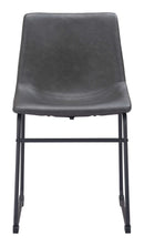 Zuo Modern Smart Dining Chair in Black/Ivory/Charcoal