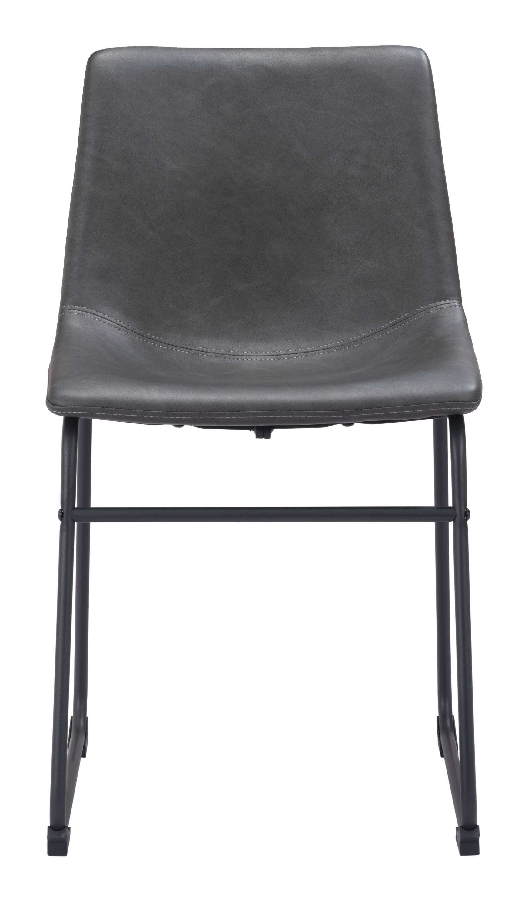 Zuo Modern Smart Dining Chair in Black/Ivory/Charcoal