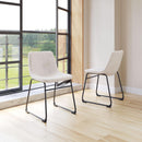 Zuo Modern Smart Dining Chair in Black/Ivory/Charcoal