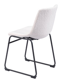 Zuo Modern Smart Dining Chair in Black/Ivory/Charcoal
