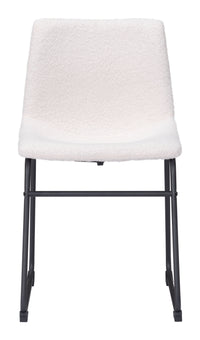 Zuo Modern Smart Dining Chair in Black/Ivory/Charcoal
