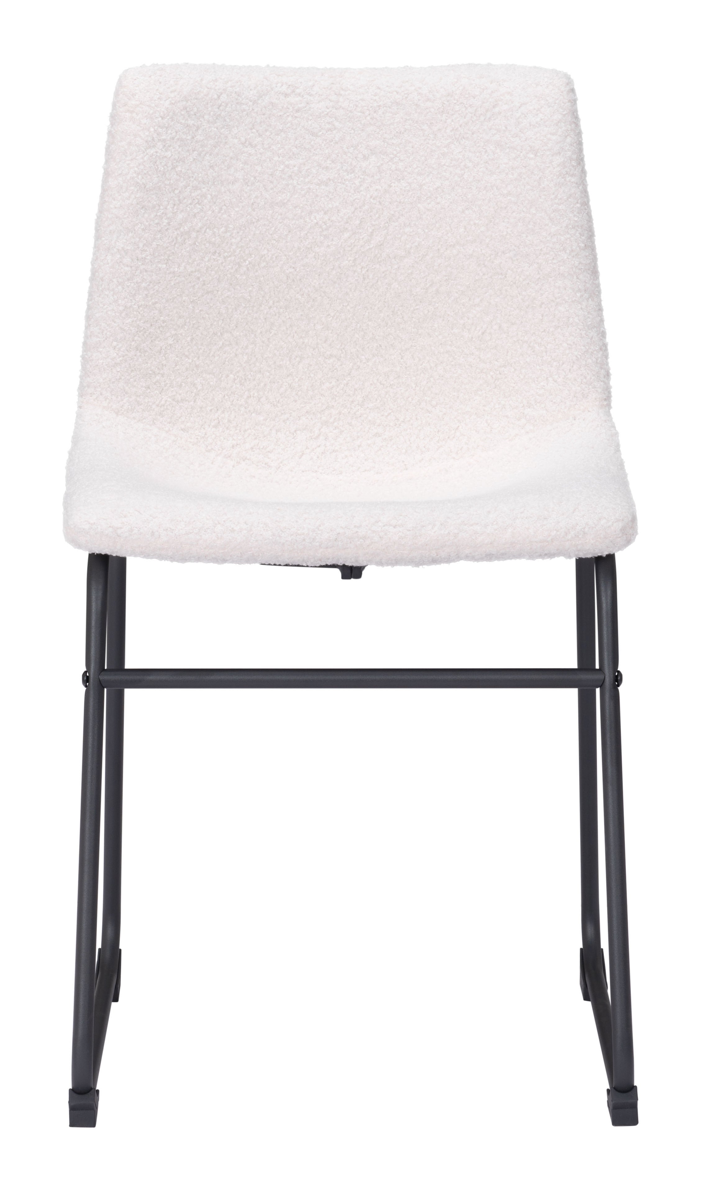 Zuo Modern Smart Dining Chair in Black/Ivory/Charcoal