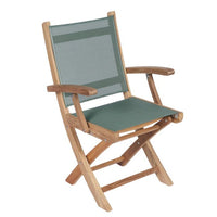 Royal Teak Sailmate Folding Arm Chair