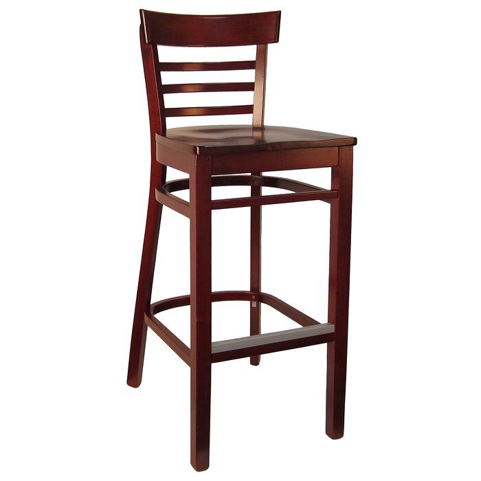 H&D Seating Steakhouse Style Wood Barstool