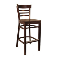 H&D Seating Steakhouse Style Wood Barstool