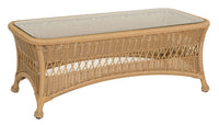 Woodard Sommerwind Coffee Table with Glass Top