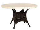 Woodard Sommerwind 48" Round Stone Top Umbrella Table