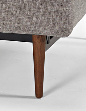 Innovation Living Unfurl Sofa in Dark Wood Legs
