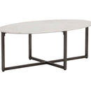 Sunpan Kiara Coffee Table Oval / Round
