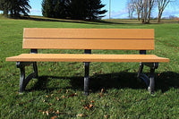 Polly Products Spruce Backed Bench