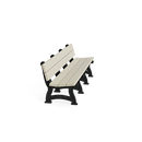 Polly Products Spruce Backed Bench