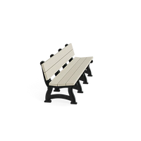 Polly Products Spruce Backed Bench