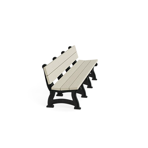 Polly Products Spruce Backed Bench