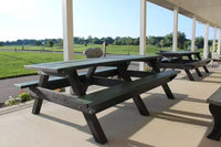 Polly Products Standard 8' Picnic Table   (UMB & HP)