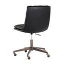 Sunpan Stinson Office Chair Bravo Black / Cognac / Cream