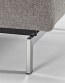 Innovation Living Dublexo Sofa With Arms in Dark Wood/Stainless Steel