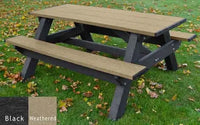 Polly Products Standard Picnic Table ADA Compliant 2 ends (HP)