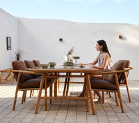 Cane-Line Sticks Dining Table Base - 280x100
