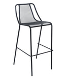 BFM Seating Kingston Barstool - Powder Coated Steel - Black