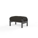 Sunset West Monterey Aluminum Ottoman with Cushion
