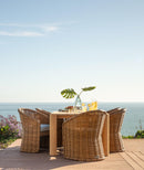 Sunset West Natural Teak 96" Dining Table