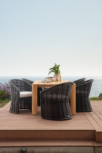 Sunset West Natural Teak 96" Dining Table
