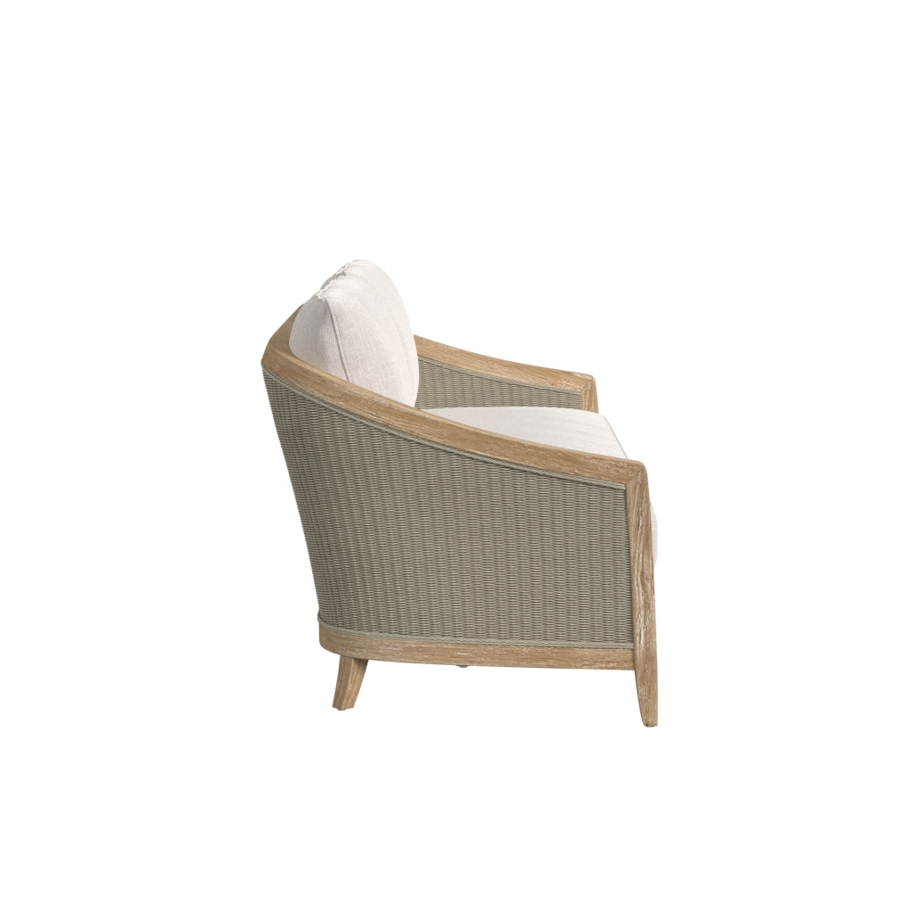 Sunset West Cambria Sofa in Canvas Canvas with Self Welt