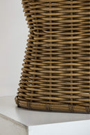 Sunset West Playa Dining Chair in Soothe Pearl with Flange Welt