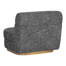 Sunpan Florin Swivel Lounge Chair - Nash Zebra