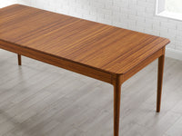 Greenington Erikka 110" Double-Leaves Extension Dining Table, Amber
