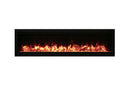 Amantii Symmetry Smart Electric  88" Indoor / Outdoor WiFi Enabled Built In Fireplace