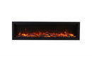 Amantii Symmetry Smart Electric  88" Indoor / Outdoor WiFi Enabled Built In Fireplace