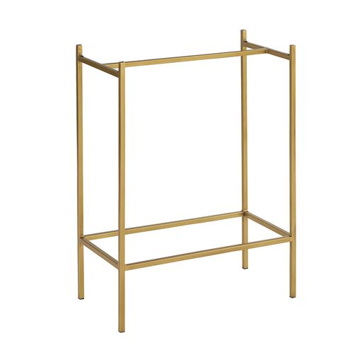 Sunpan Revell Console Table Base Black / Antique Gold