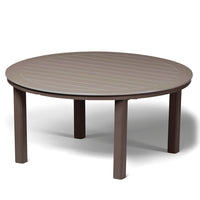 Telescope Casual 54" Round Marine Grade Polymer Table Top Only With Umbrella Hole