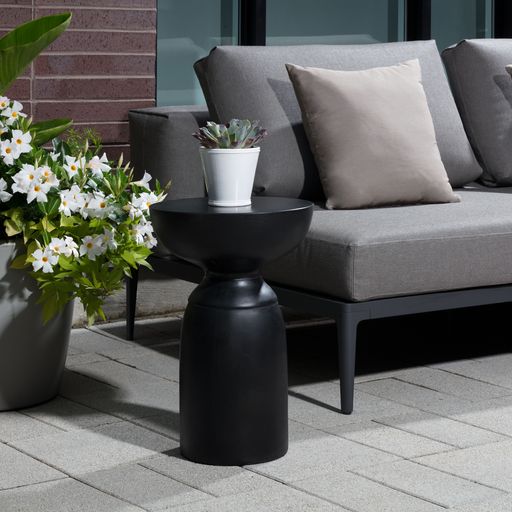 Sunpan Goya End Table - Black