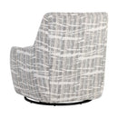 Sunpan Taira Swivel Lounge Chair - Shade Driftwood / Navarro Stone