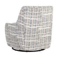 Sunpan Taira Swivel Lounge Chair - Shade Driftwood / Navarro Stone