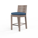 Sunset West Laguna Aluminum Barstool with Cushion
